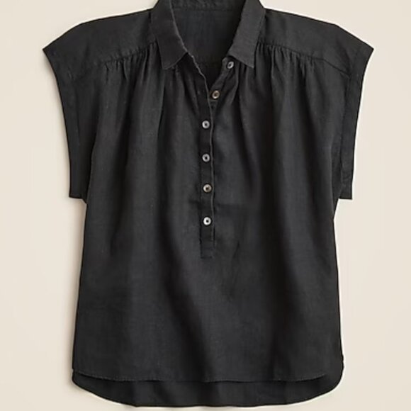 J. Crew New Capitaine shirt in Baird McNutt Irish linen Size XS - Picture 2 of 11